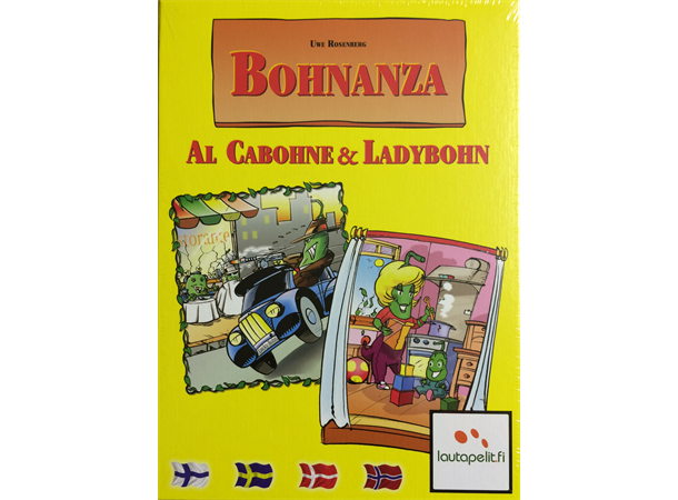Bohnanza Al Cabohne & Ladybohn Kortspill Norsk 2 stk Frittstående Bohnanza spill!